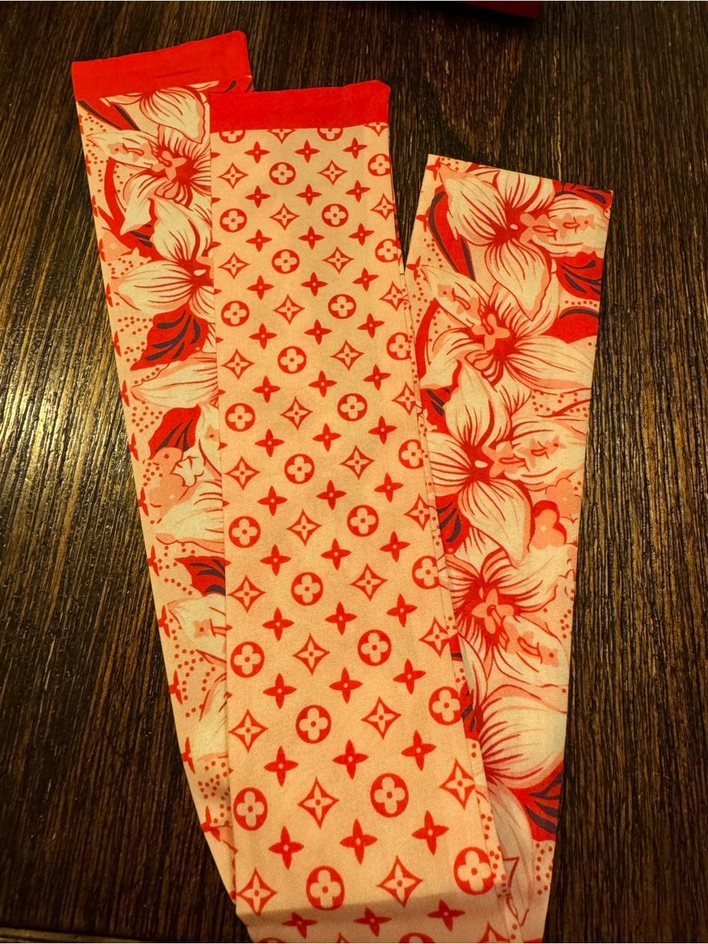 Red Floral TWILLY